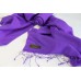 PH31D Gorgeous Purple Color  Handmade Pashmina/Silk Shawl Wrap Made in Nepal